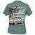 Country Life Outfitters Roads USA Truck Unisex Green T-Shirt