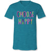 Sassy Frass Choose Happy Canvas T-Shirt