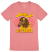 SALE Simply Southern Saddle Up Buttercup V-Neck Collection T-Shirt