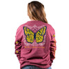 Simply Southern Preppy Butterfly Logo Long Sleeve T-Shirt