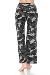 Camo Print Comfortable Soft Lounge Pajama Pants