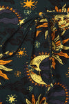 Sun &amp; Moon Print Comfortable Soft Lounge Pajama Pants