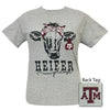 Texas A&amp;M Aggies Preppy Heifer Please Cow T-Shirt