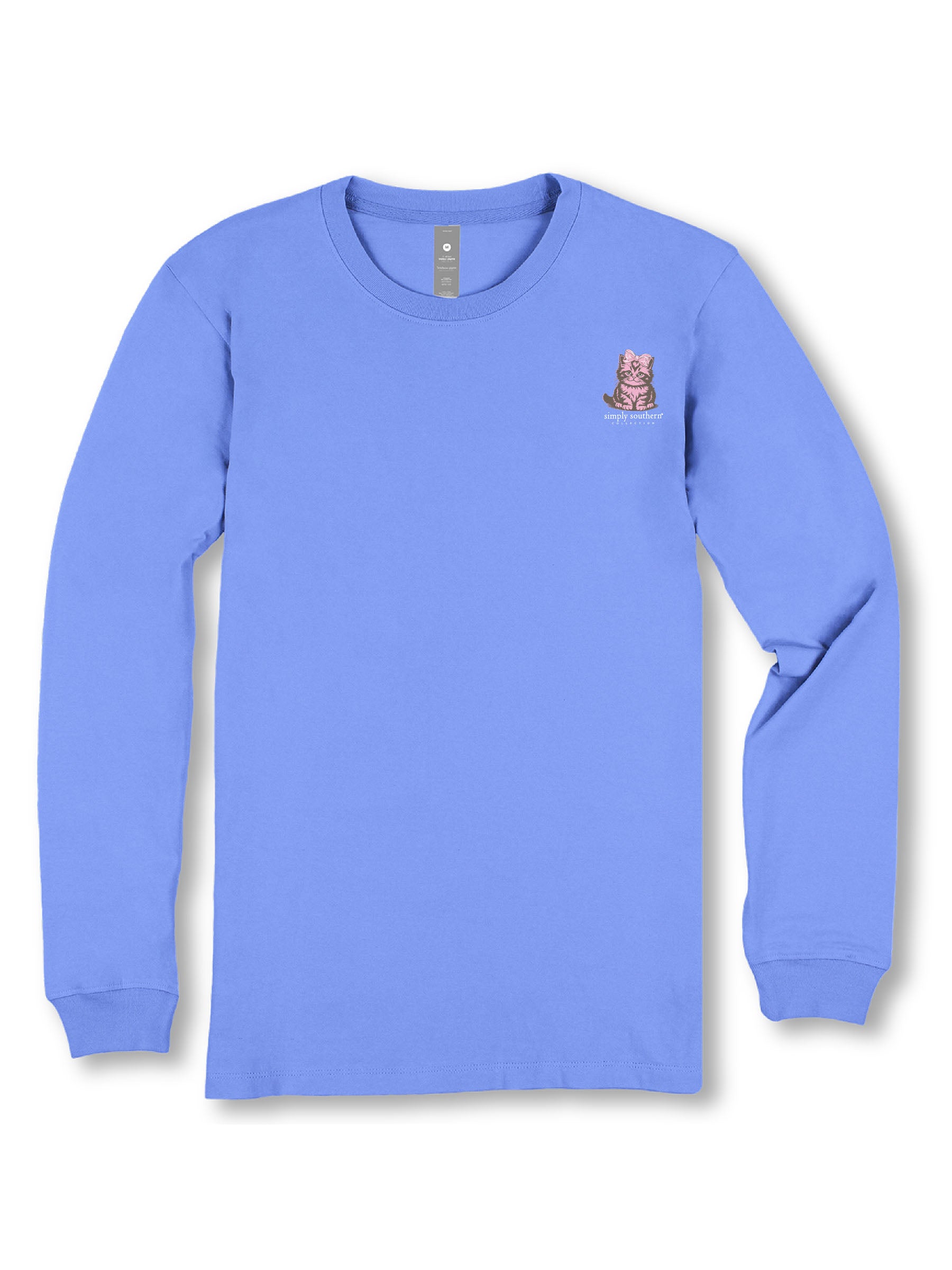 Simply Southern Rage Cat Bow Long Sleeve T-Shirt