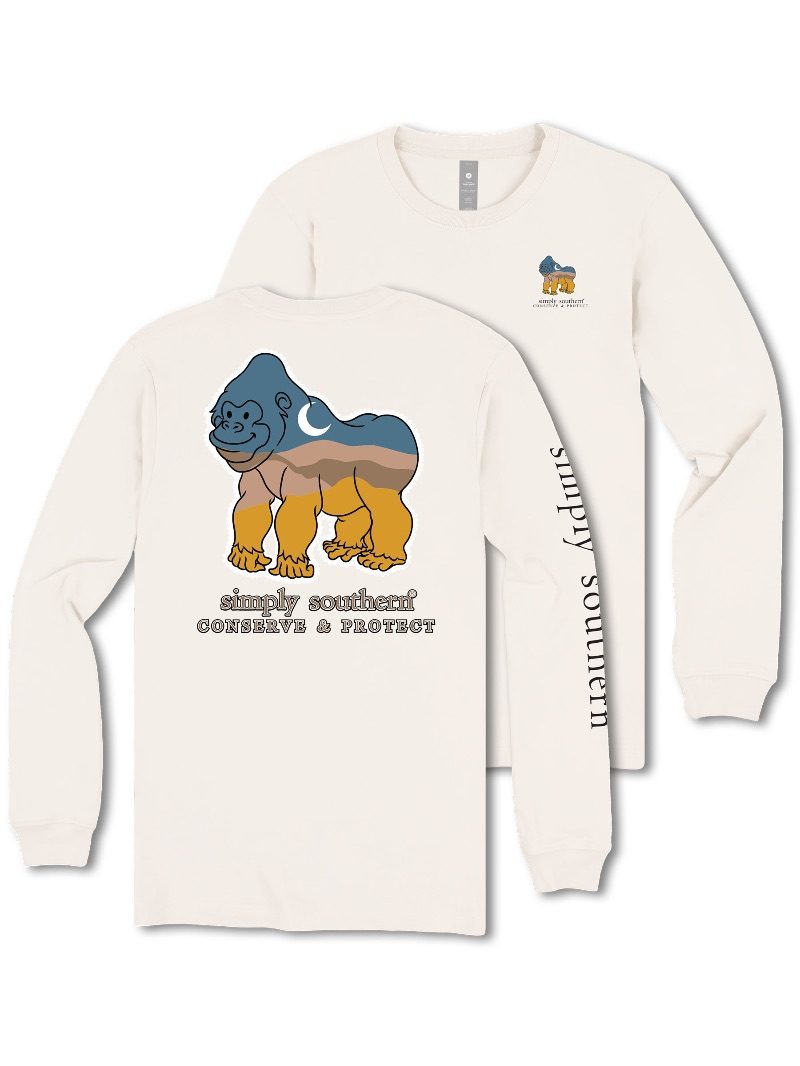 Simply Southern Gorilla Tracker Mountain Long Sleeve T-Shirt