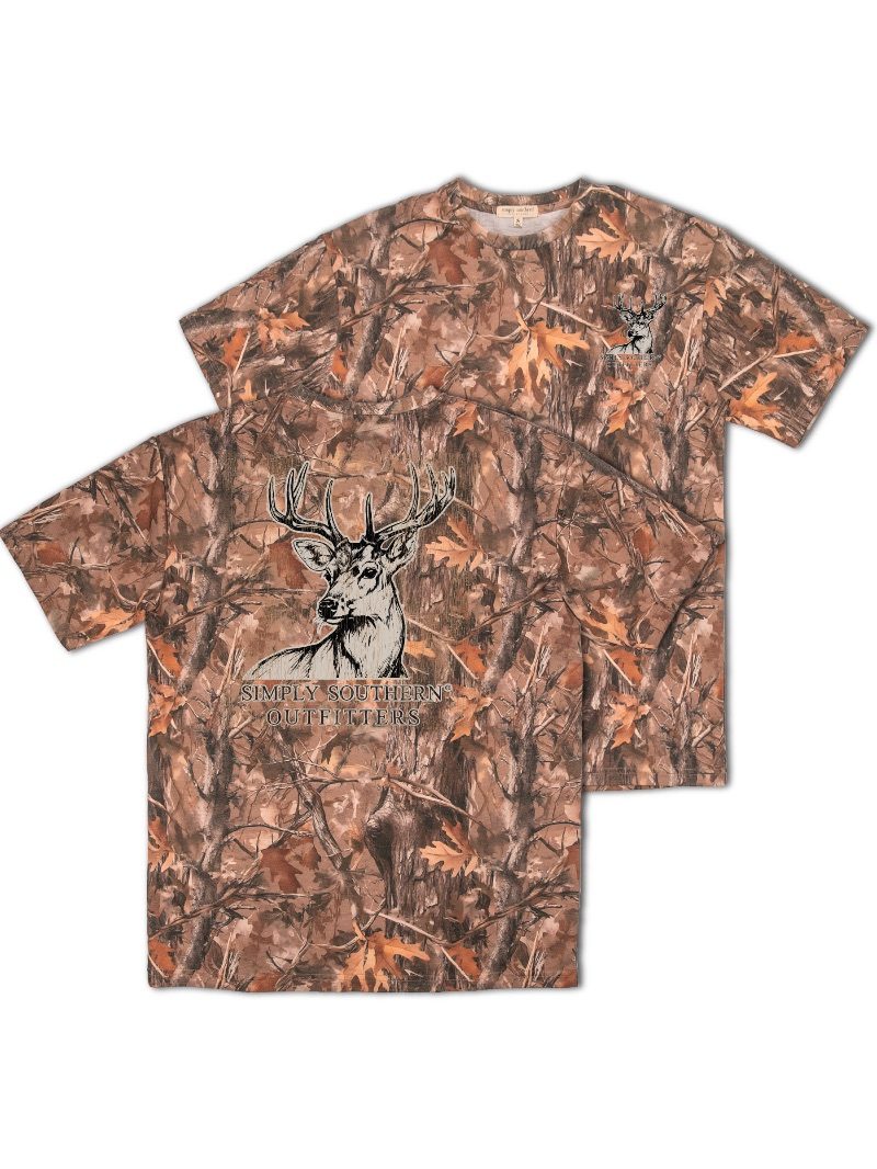 Simply Southern Country Deer Camo Unisex T-Shirt