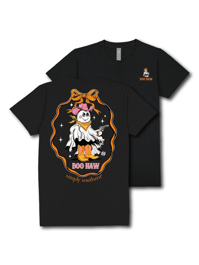 Simply Southern Boo Haw Ghost Fall T-Shirt