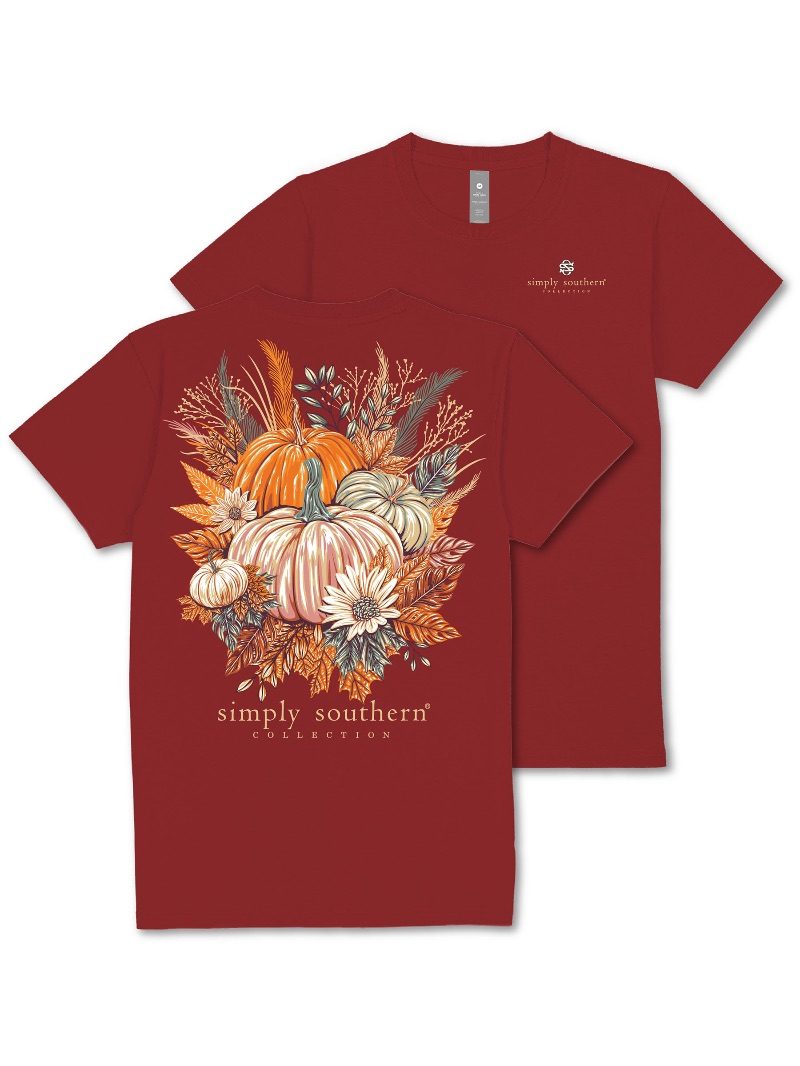 Simply Southern Harvest Pumpkins Fall T-Shirt
