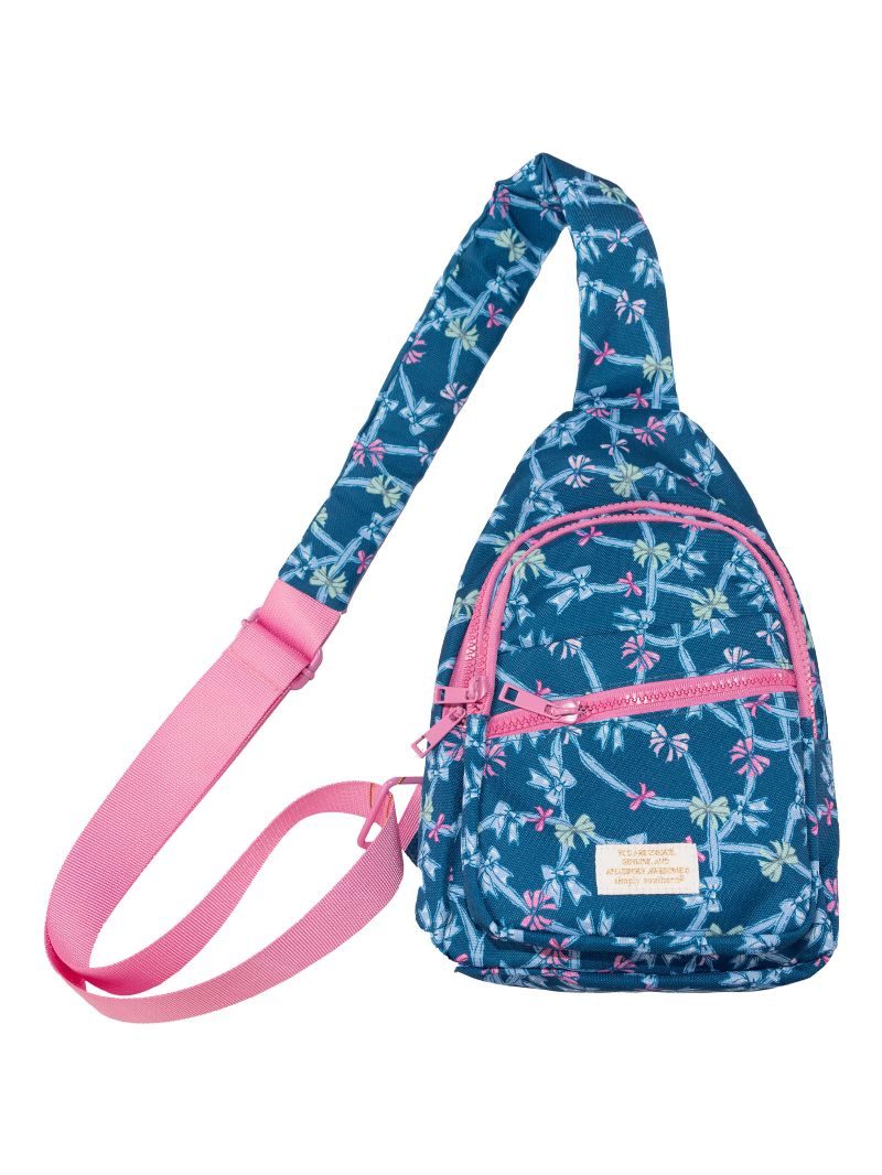 Simply Southern Preppy Patterns Sling Bag