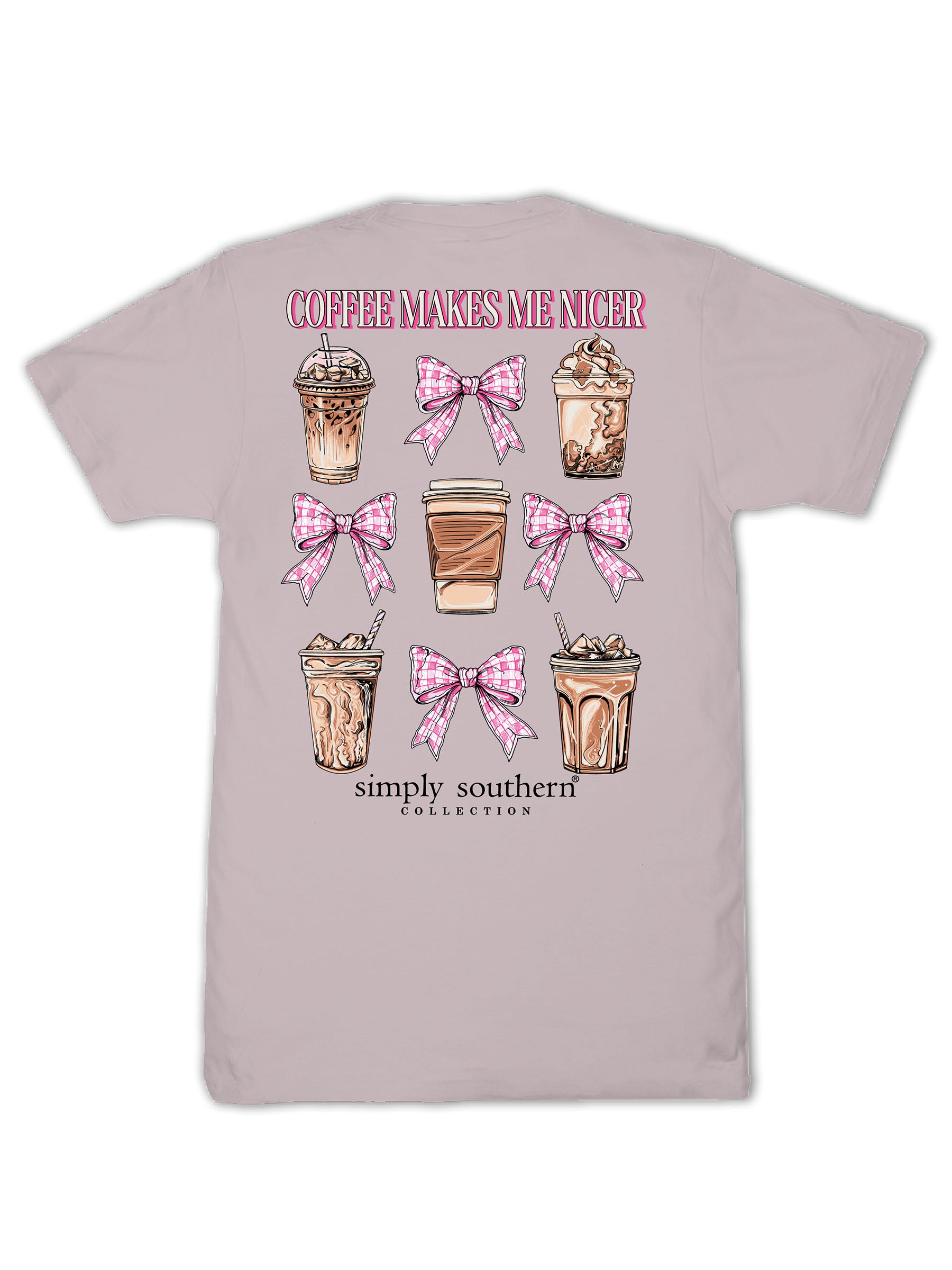 Simply Southern Coffee Nicer Driftwood T-Shirt