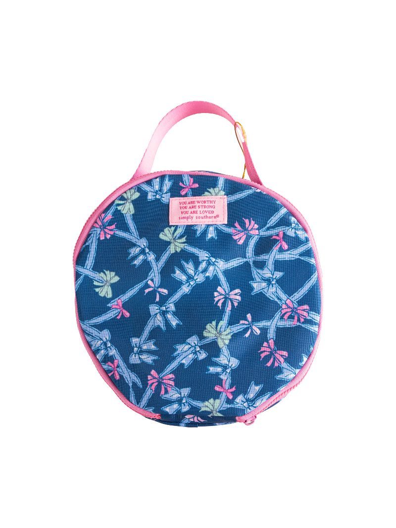 Simply Southern Preppy Patterns Pop Up Tote Bag