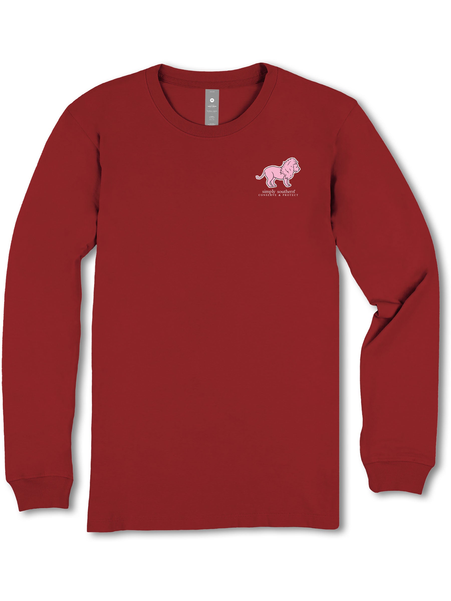 Simply Southern Lion Tracker Candy Holiday Long Sleeve T-Shirt