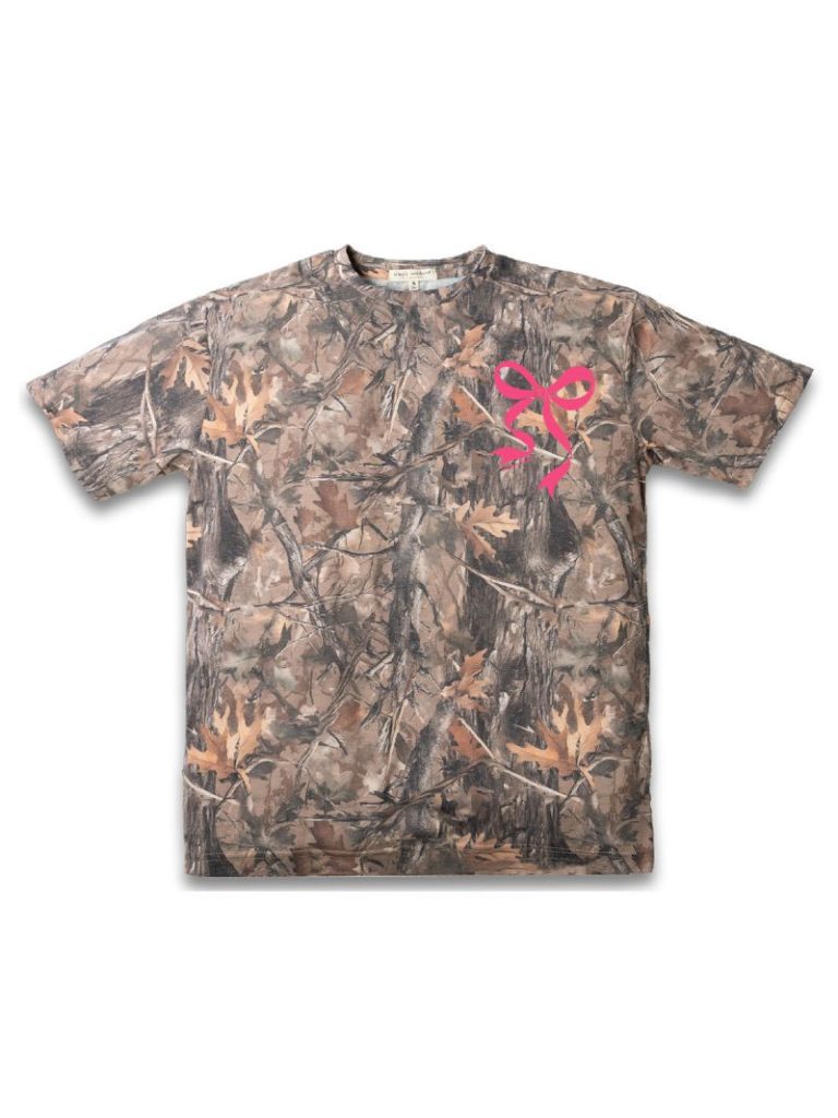 Simply Southern Pink Bow Camo T-Shirt