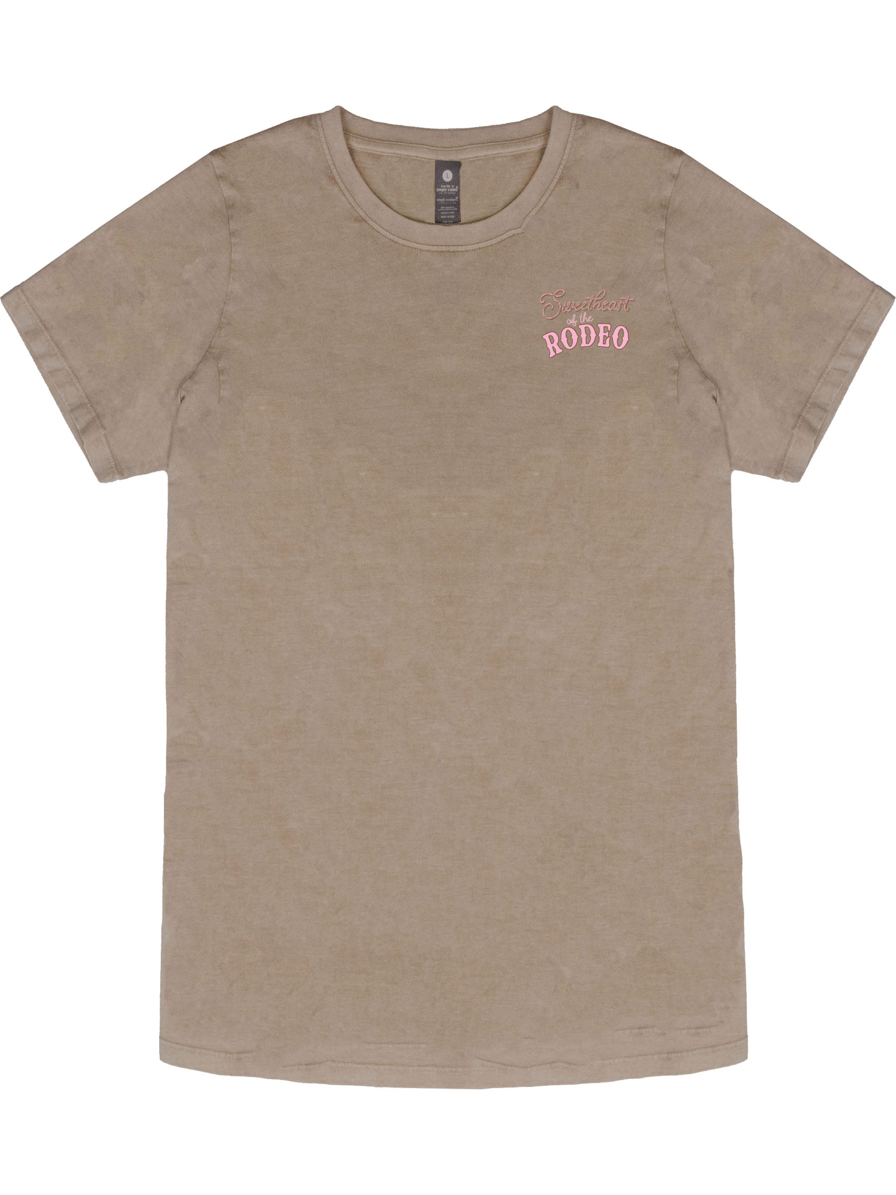 Simply Southern Rodeo Horse Washed Umber T-Shirt