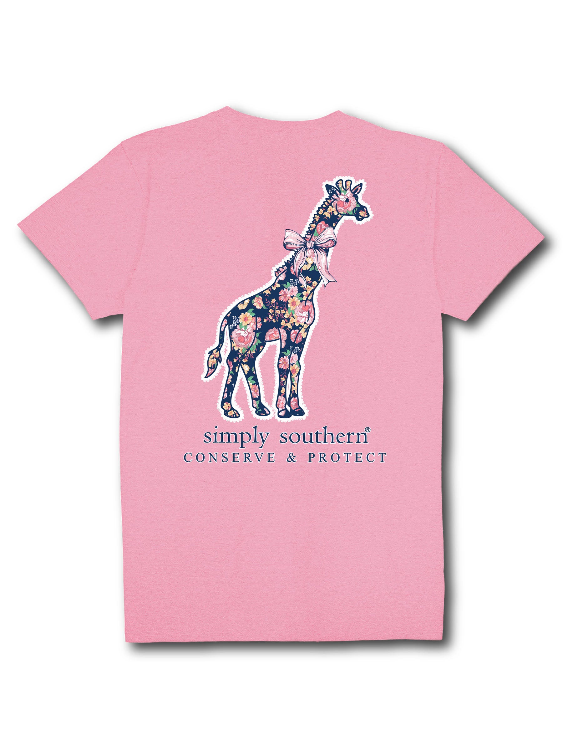 Simply Southern Giraffe Tracker Garden T-Shirt