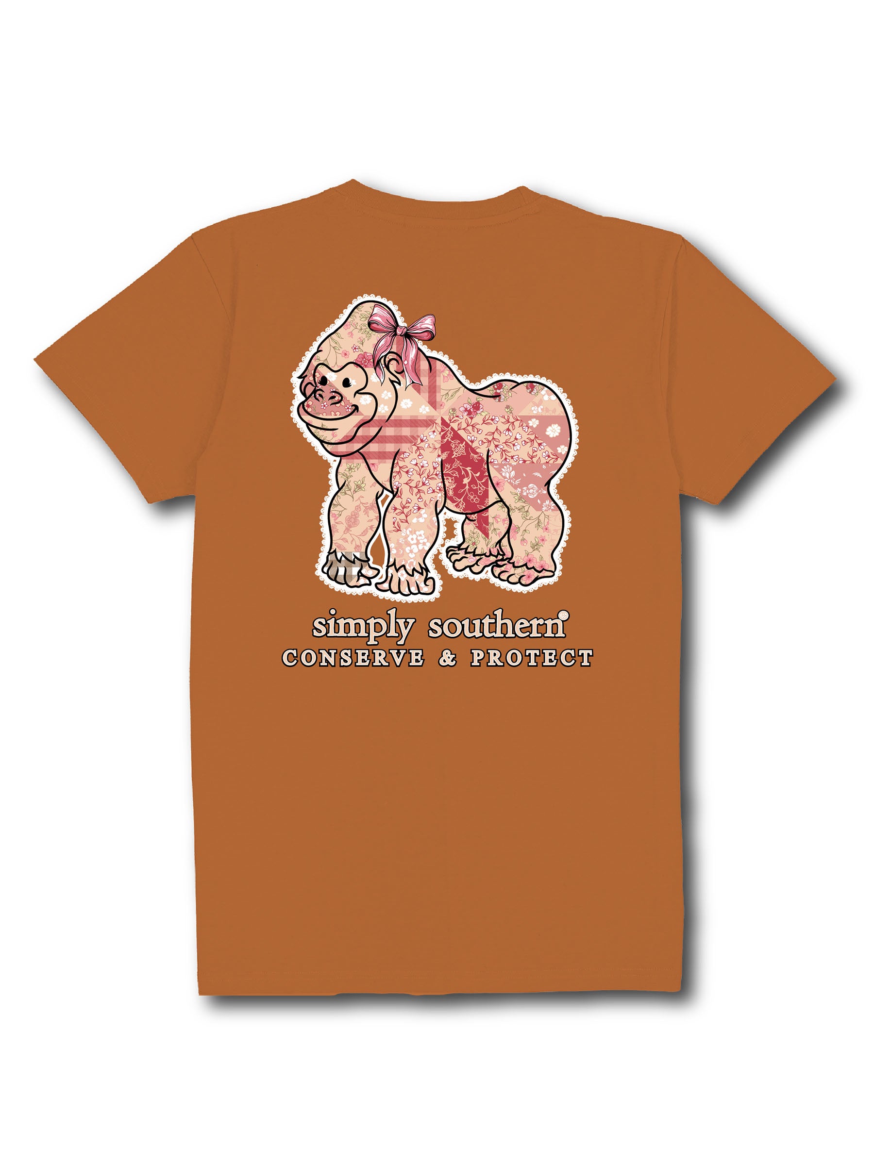 Simply Southern Gorilla Tracker Patch T-Shirt
