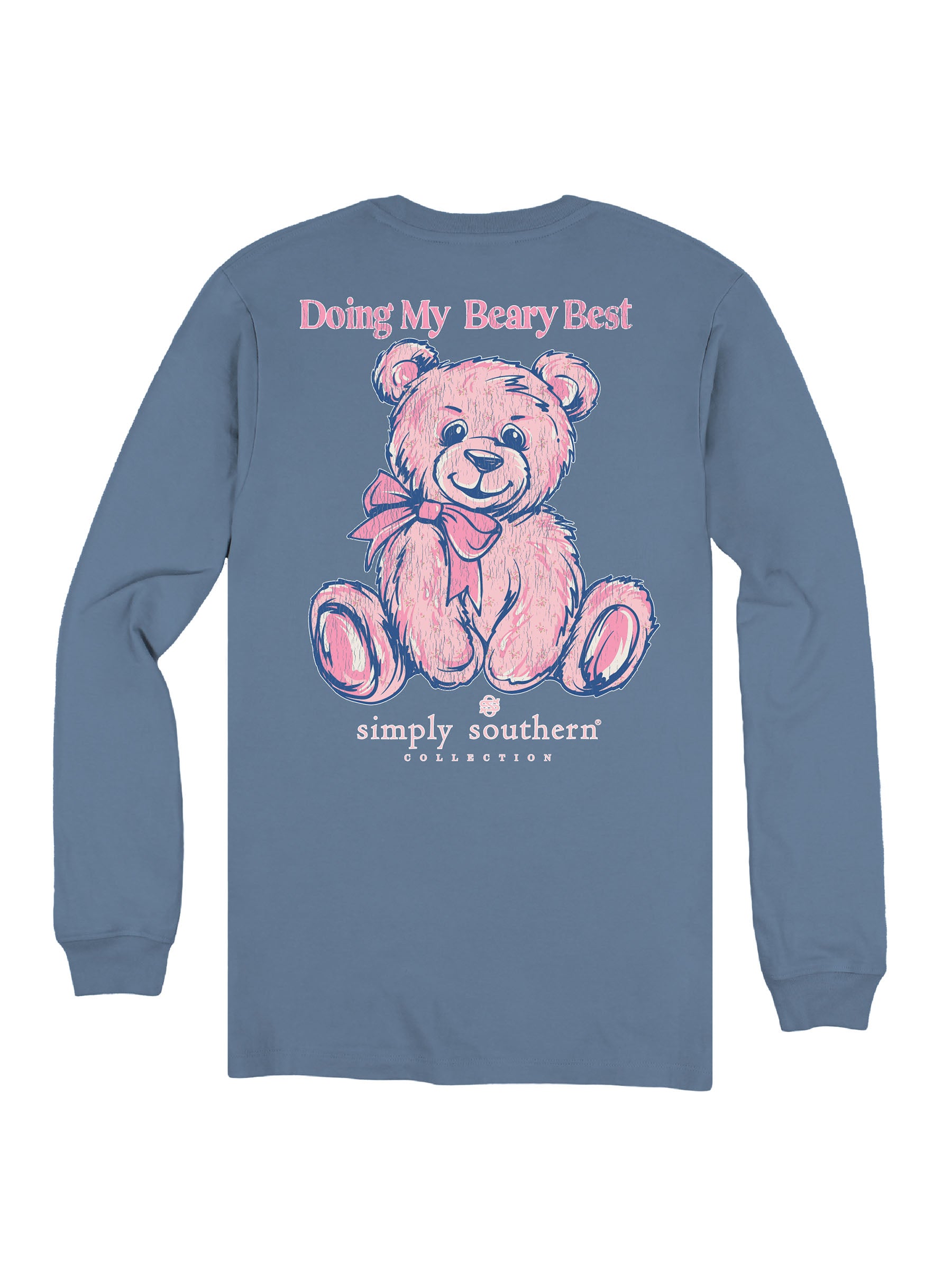 Simply Southern Teddy Best Long Sleeve T-Shirt