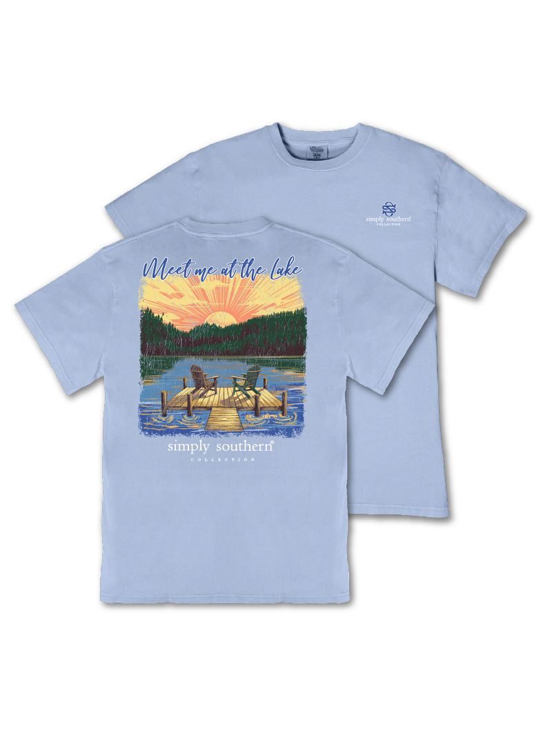 Simply Southern Meet Lake Mineral Washed T-Shirt
