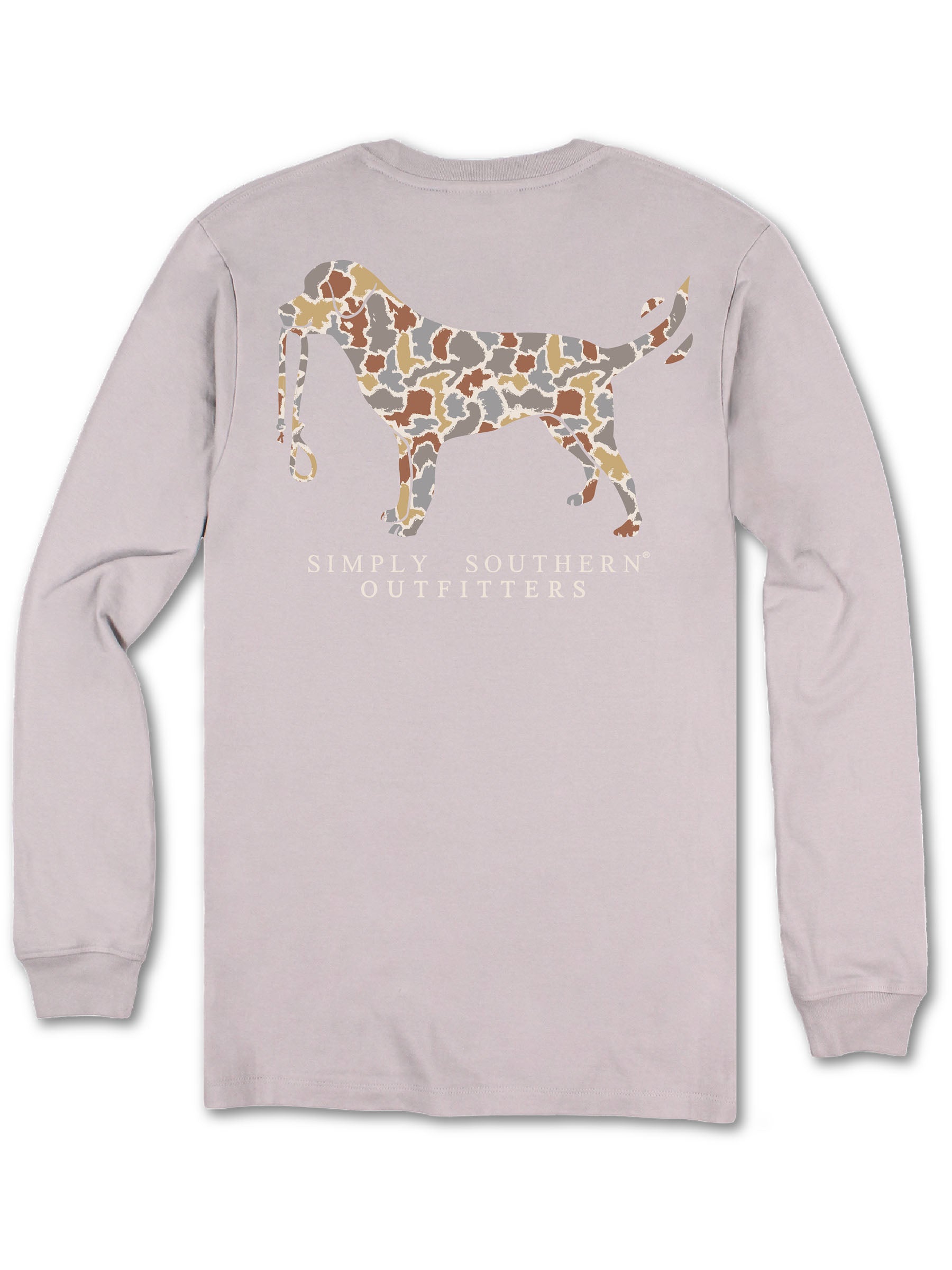 Simply Southern Logo Camo Long Sleeve Unisex T-Shirt
