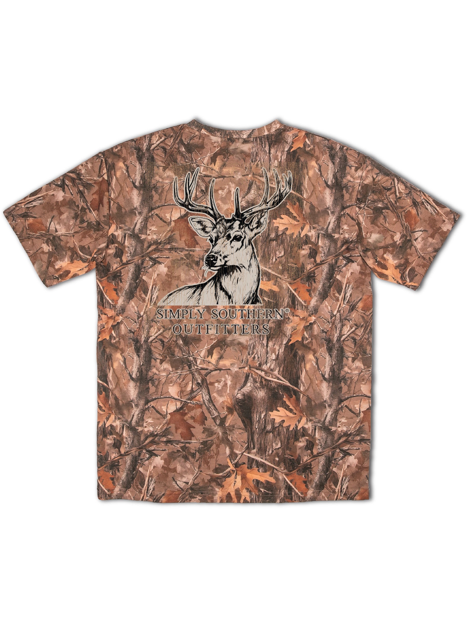 Simply Southern Country Deer Camo Unisex T-Shirt