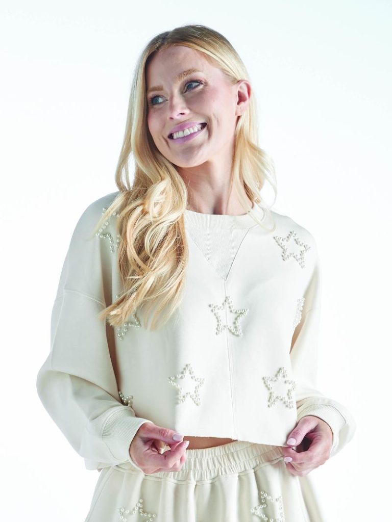 Simply Southern Classic Piper Stars Pullover &amp; Skort