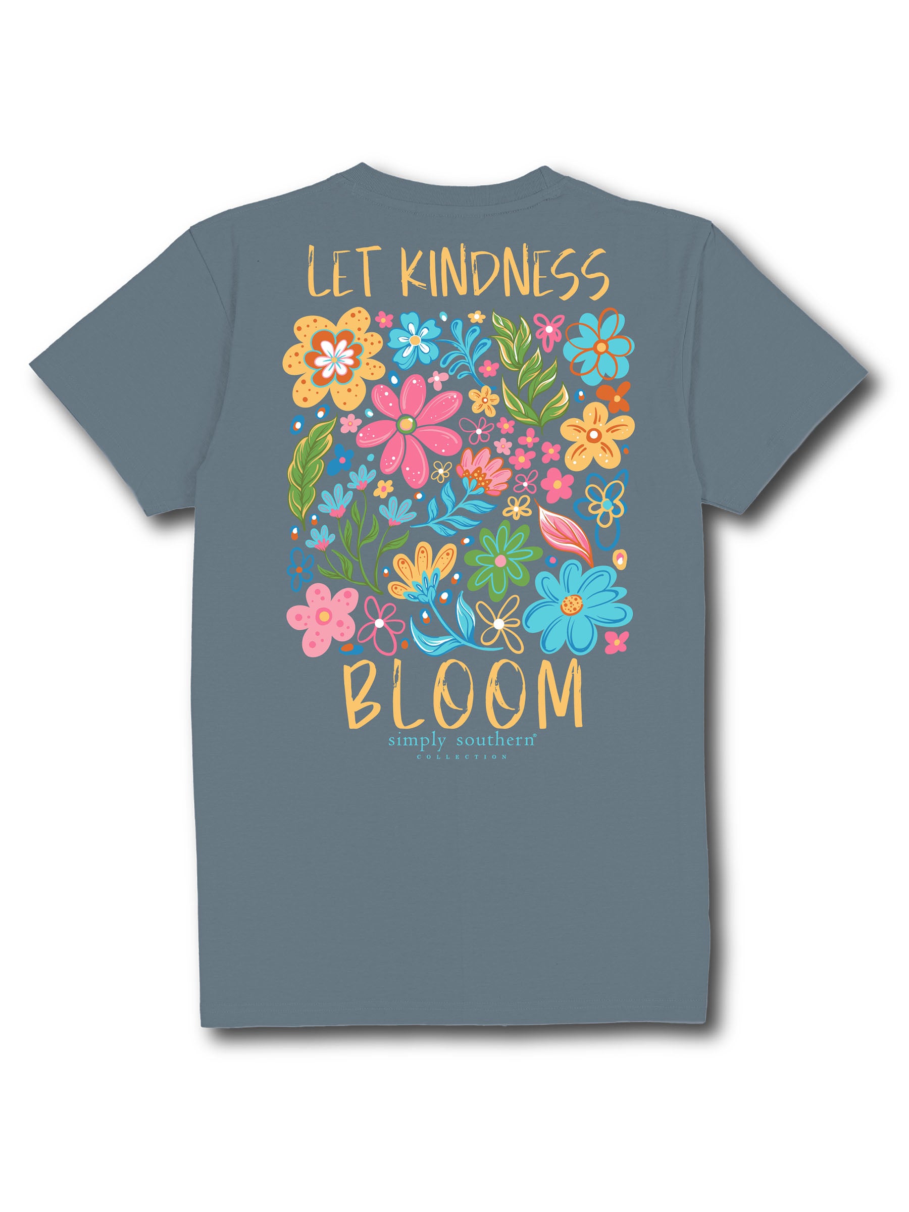 Simply Southern Kindness Blooms Flowers T-Shirt