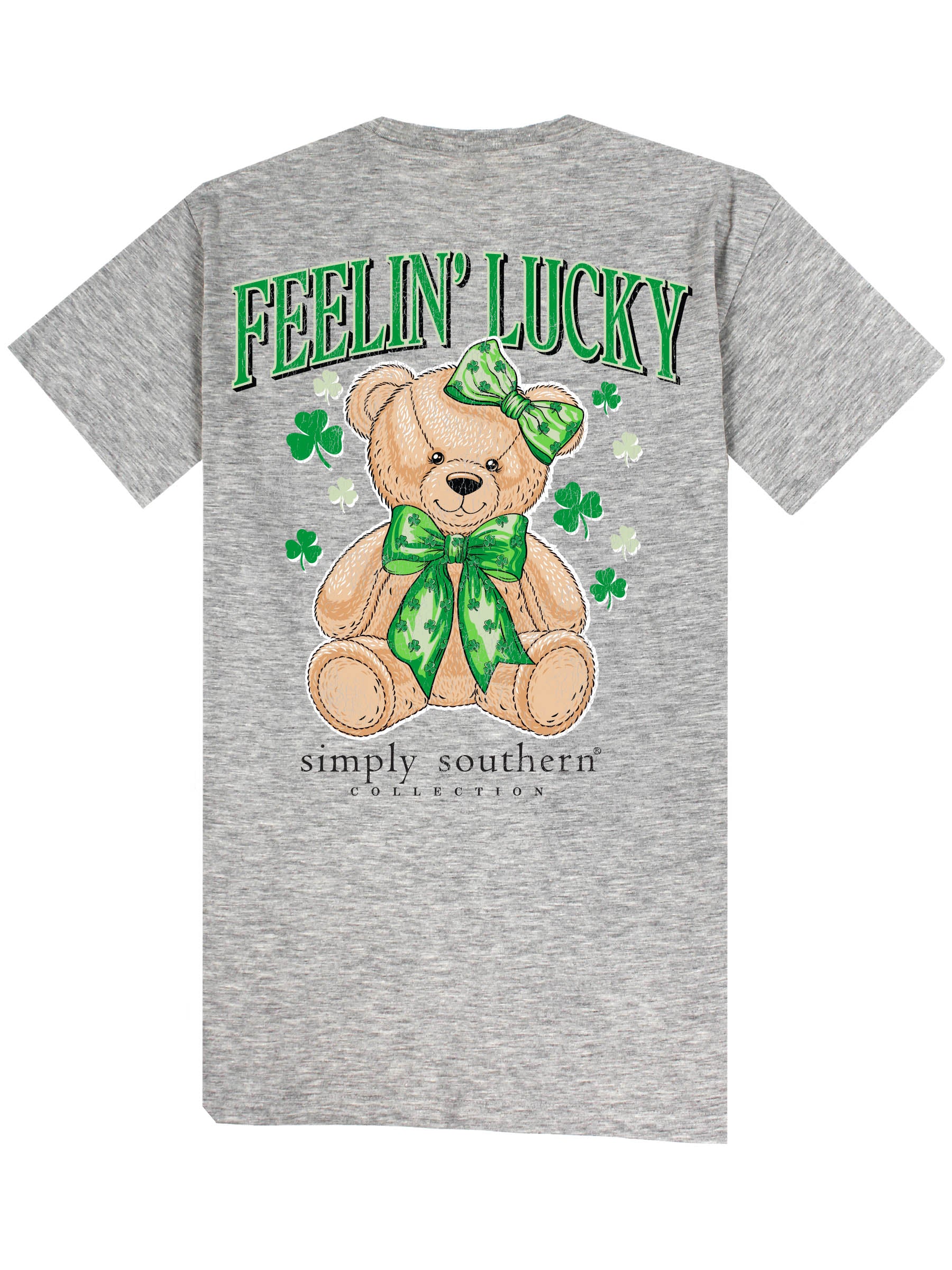 Simply Southern Lucky Teddy Irish T-Shirt