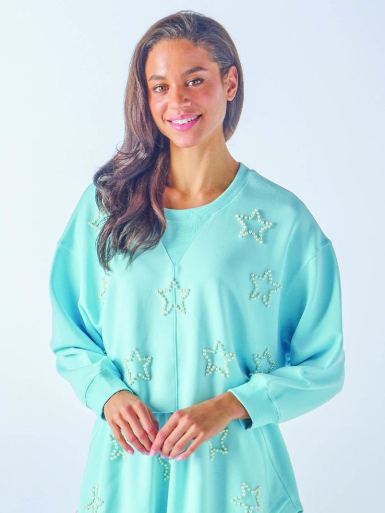 Simply Southern Classic Piper Stars Pullover &amp; Skort