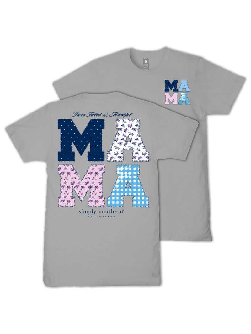 Simply Southern Thankful Mama Lunar T-Shirt