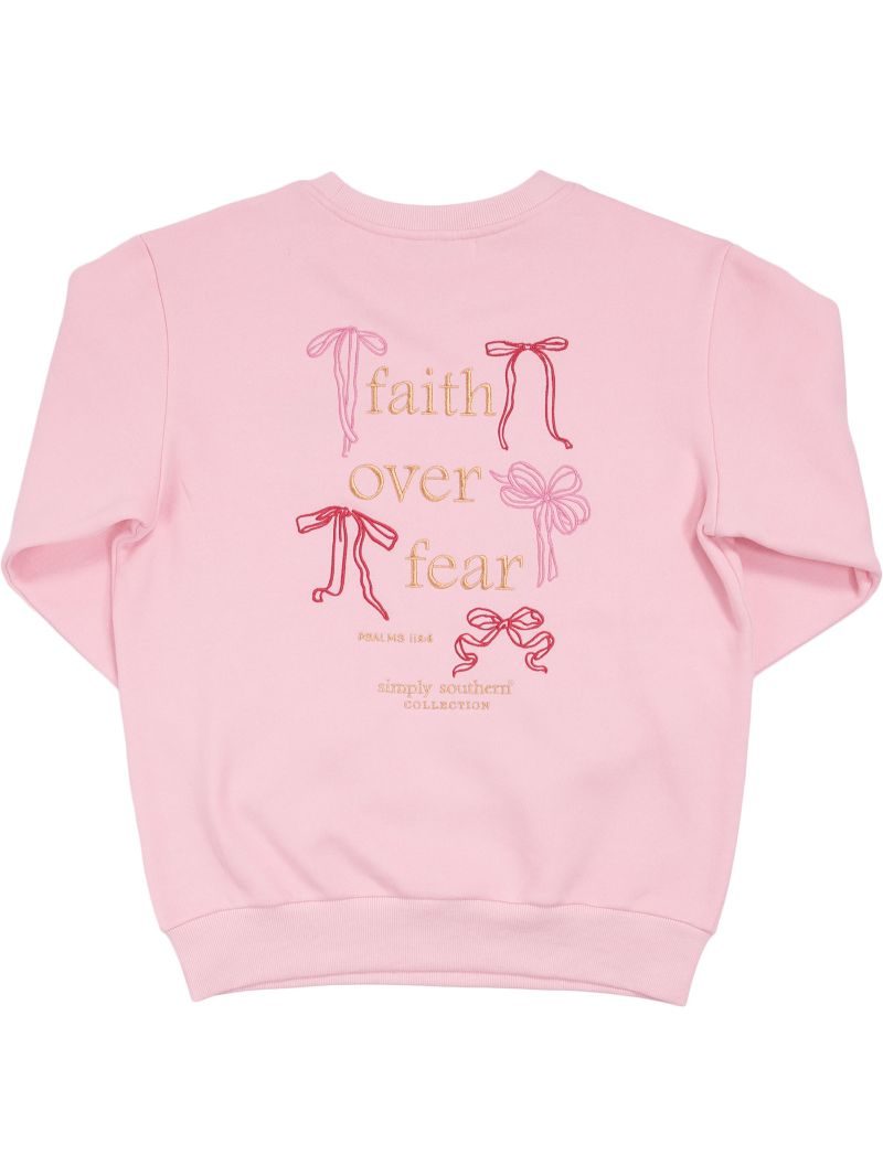 Simply Southern Faith Embroidered Long Sleeve Crew