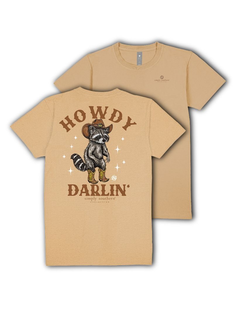 Simply Southern Howdy Raccoon T-Shirt