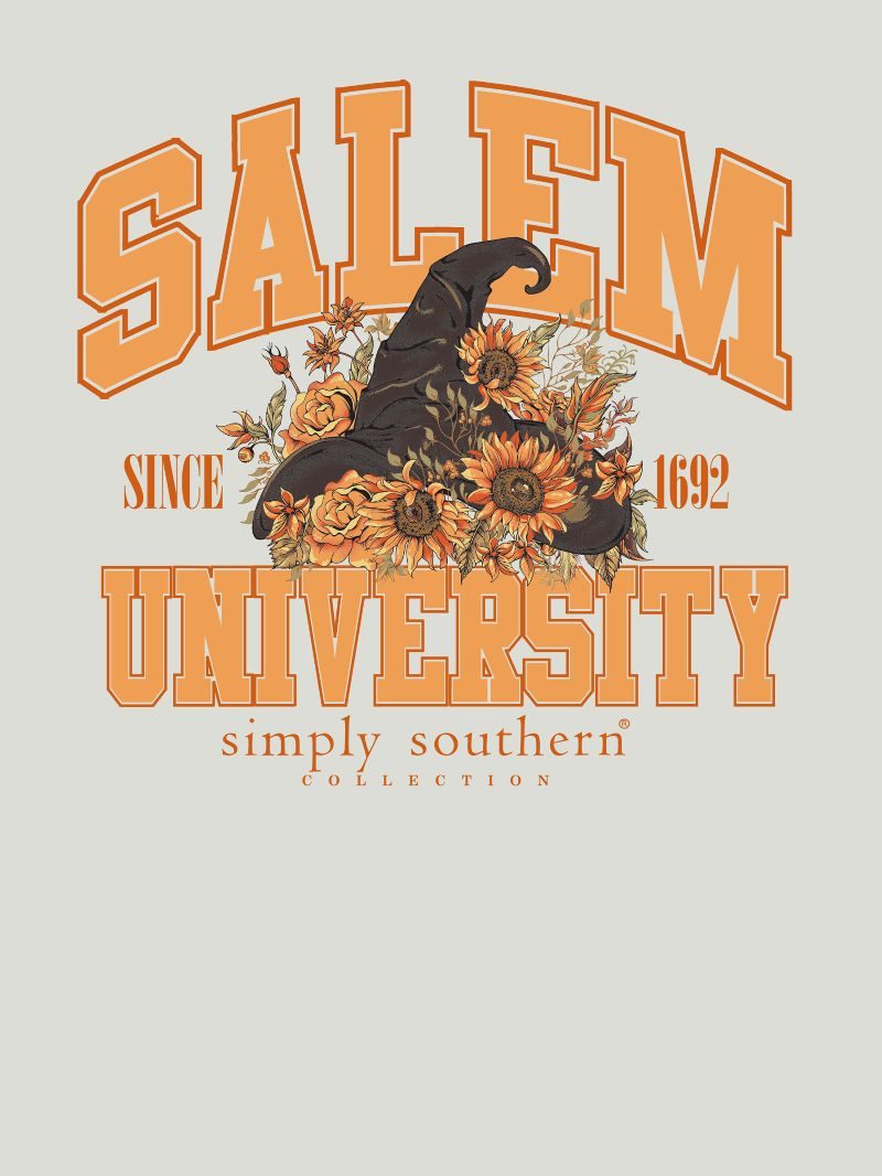 Simply Southern Salem Witch Fall Long Sleeve Crew Sweatshirt