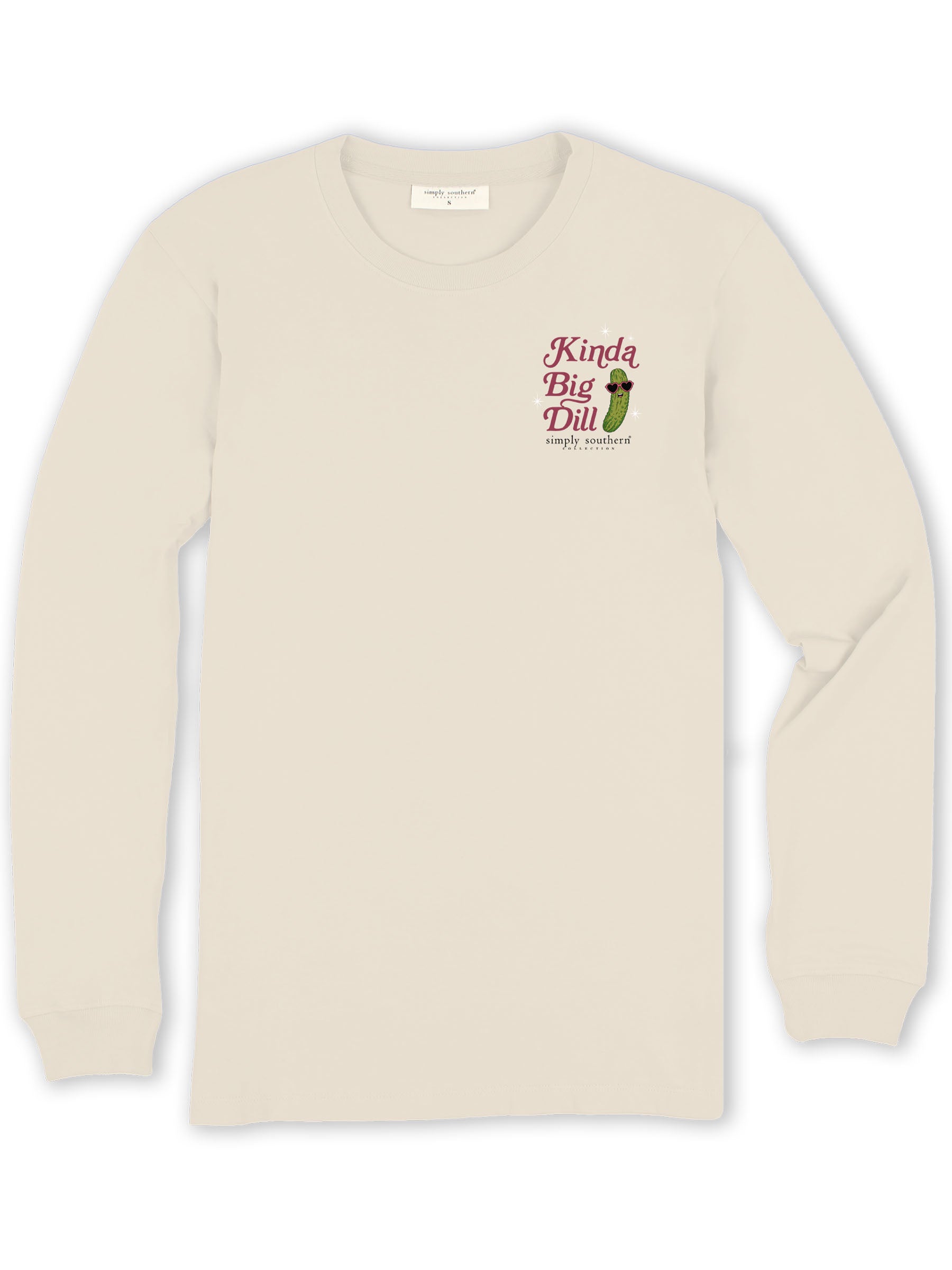 Simply Southern Kinda A Big Dill Long Sleeve T-Shirt