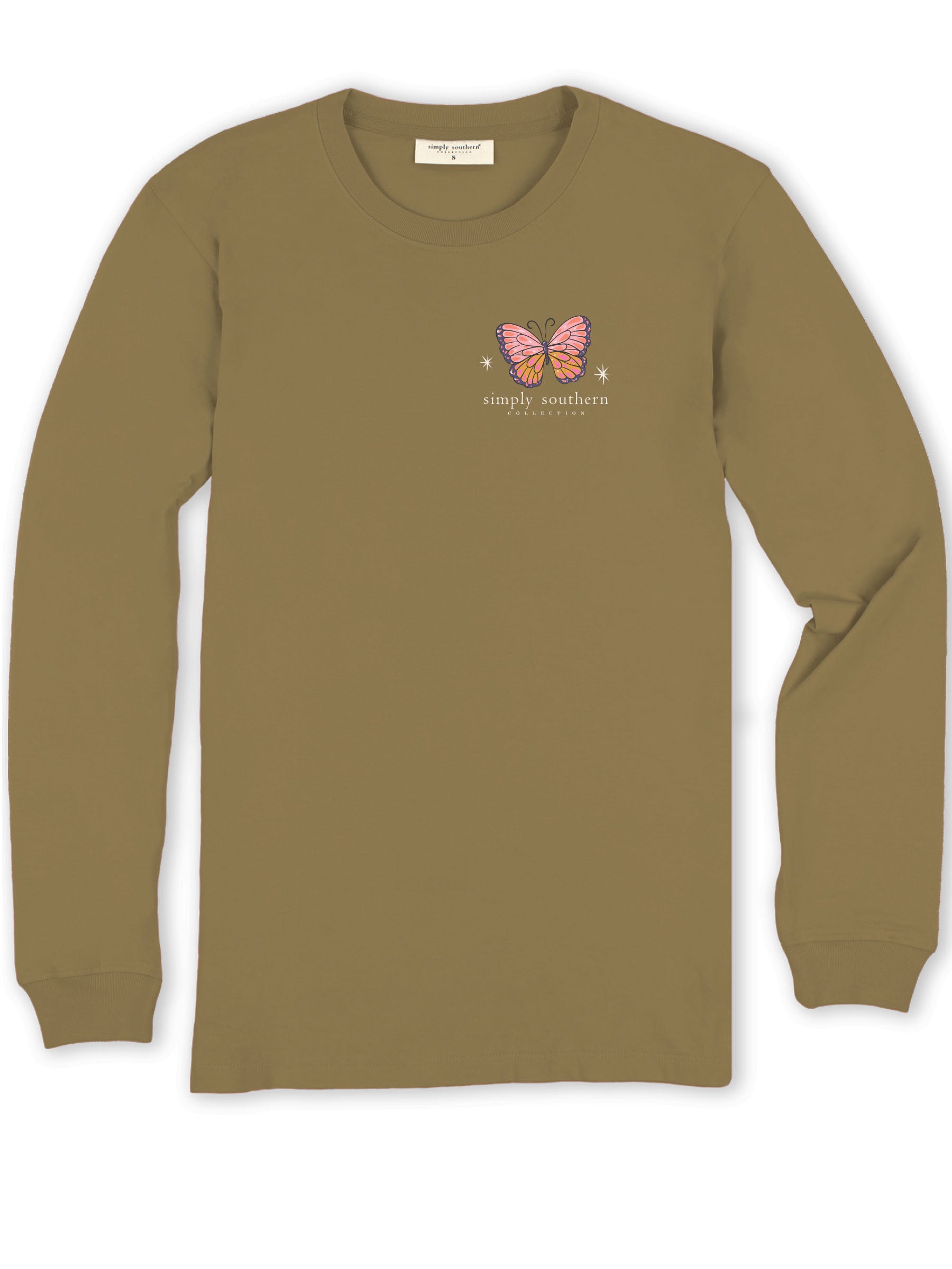 Simply Southern Cry Butterfly Long Sleeve T-Shirt