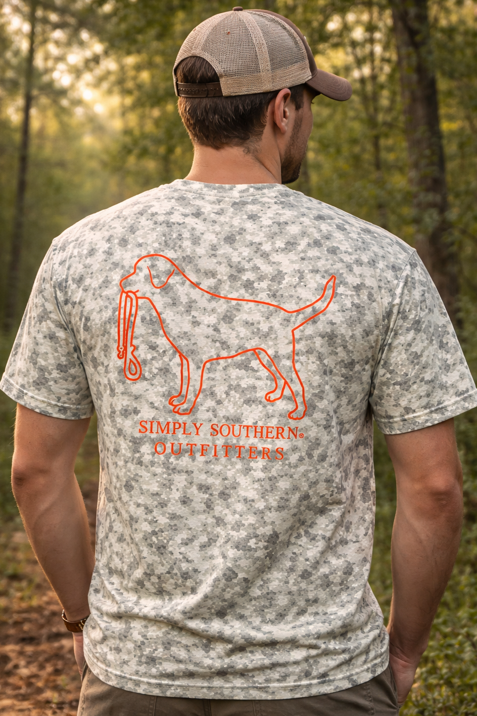 Simply Southern Dog Logo SLD Camo Unisex T-Shirt