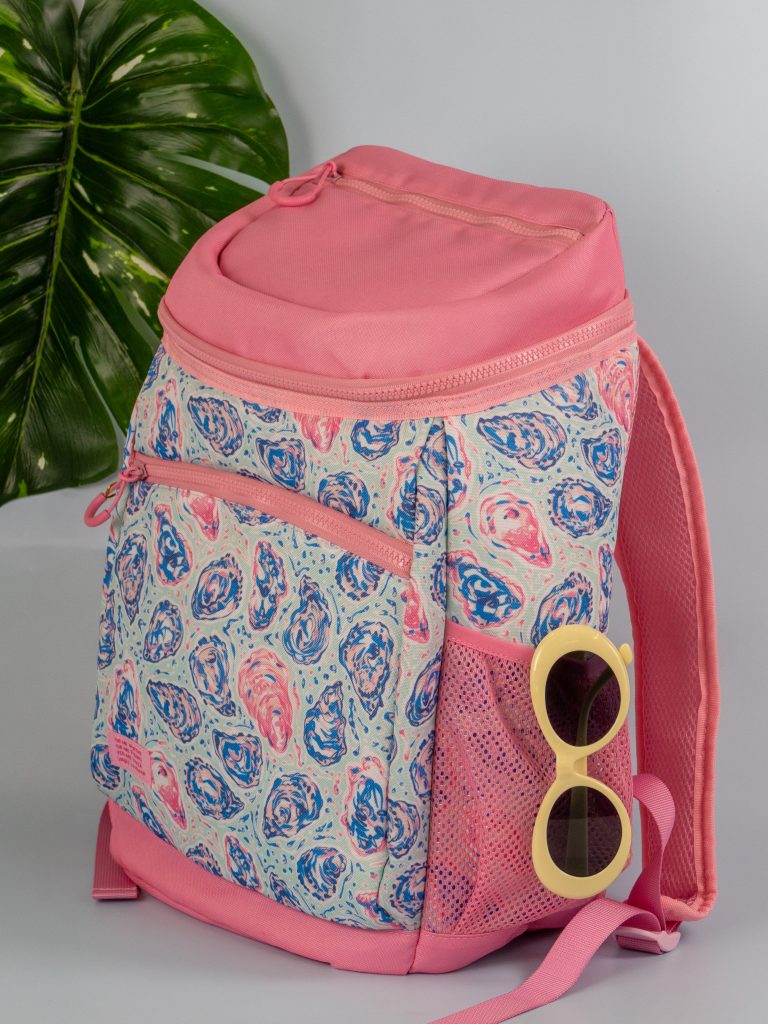 Simply Southern Preppy Pattern Large Cooler Backpack Bag