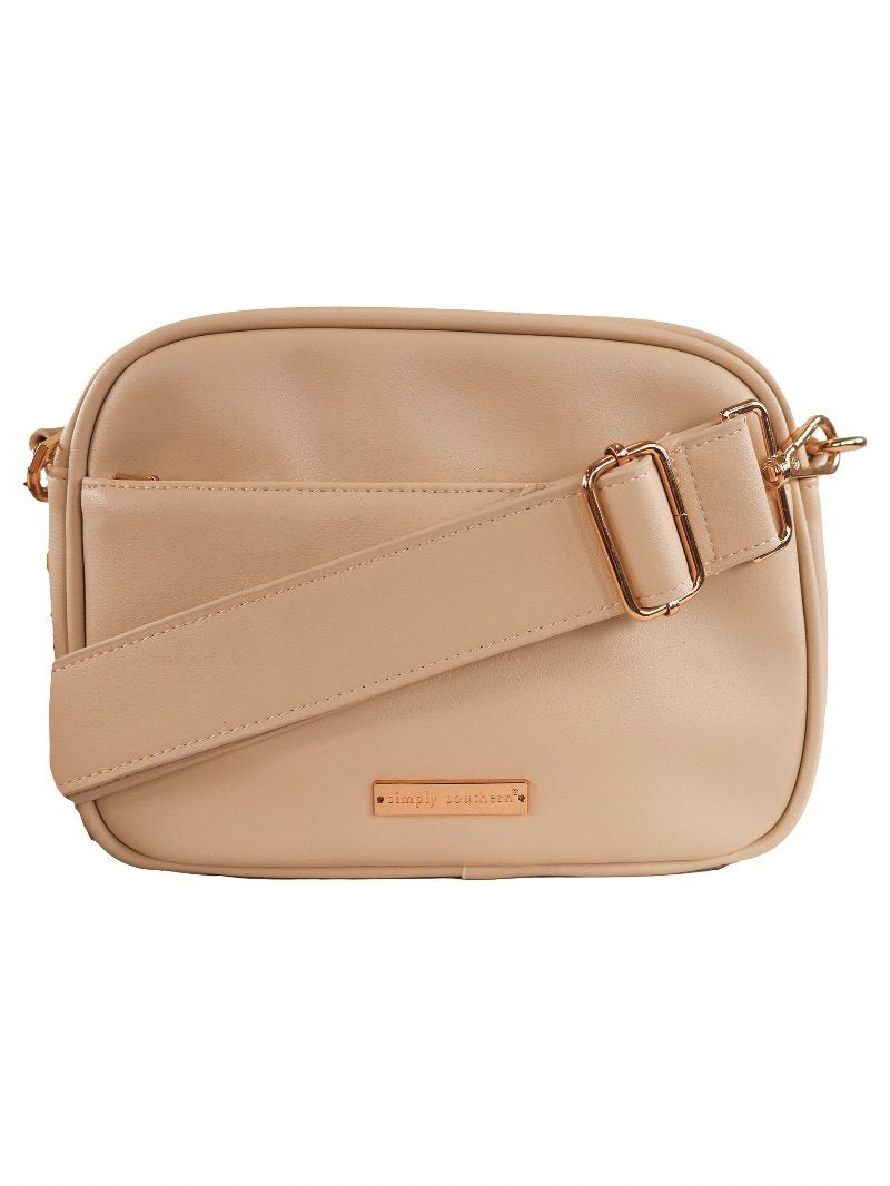 Simply Southern Classic Leather Ibza Cross Body Bag