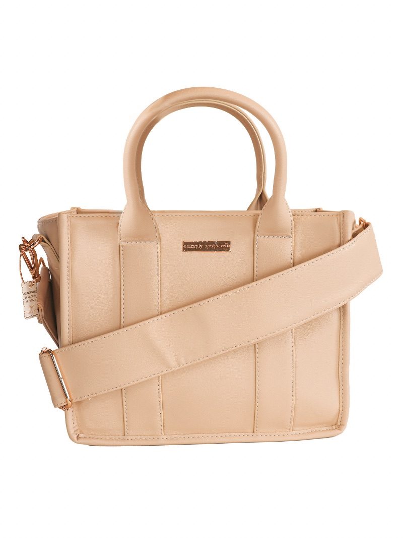 Simply Southern Classic Leather Mkns Cross Body Bag