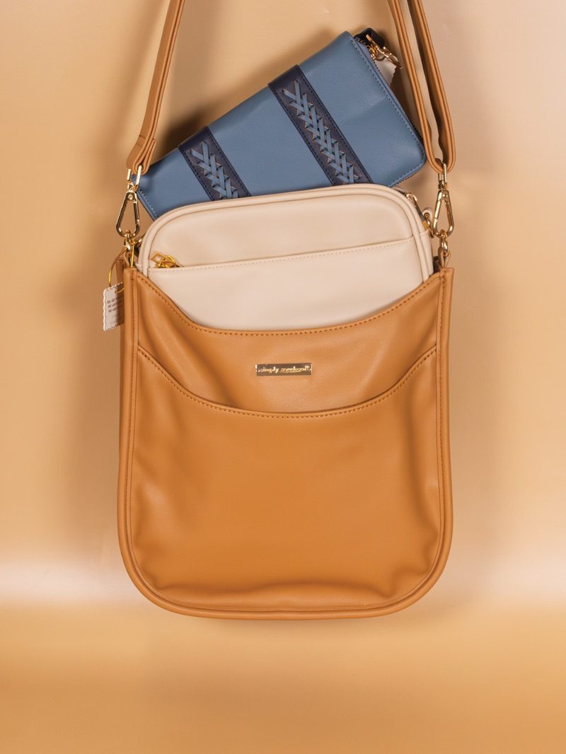 Simply Southern Classic Leather Malibu Cross Body Bag
