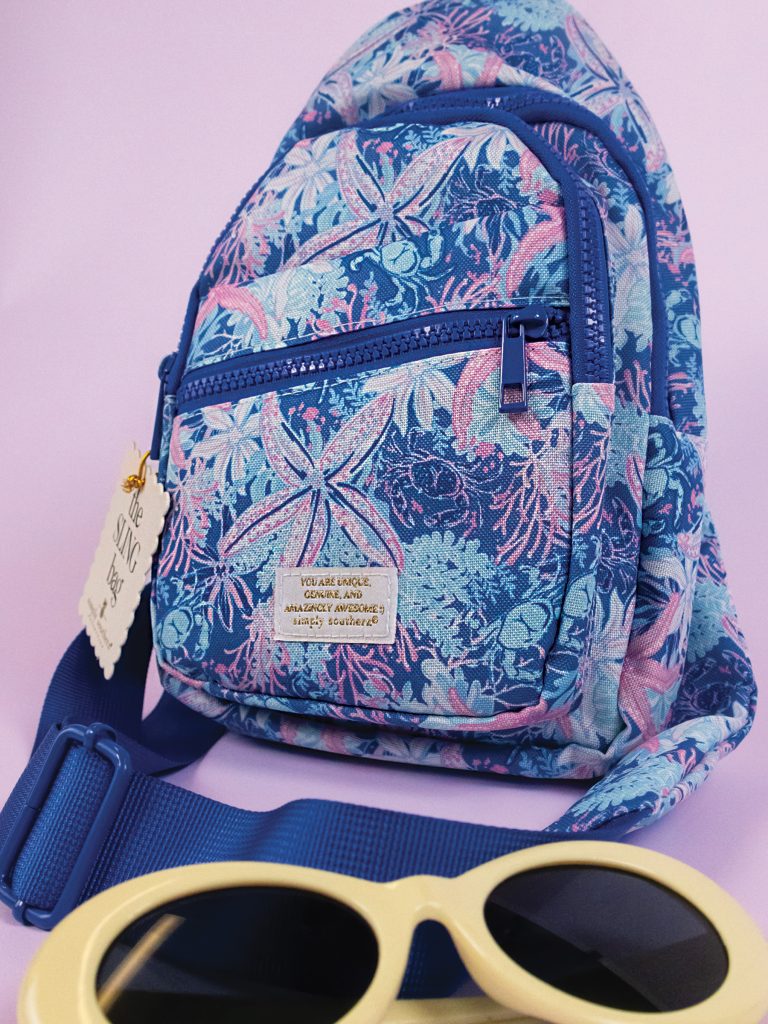 Simply Southern Preppy Patterns Sling Bag