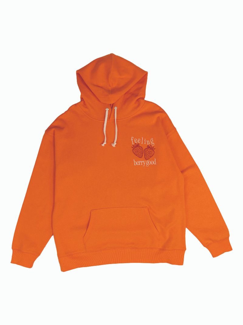 Simply Southern Berry Embroidered Long Sleeve Hoodie