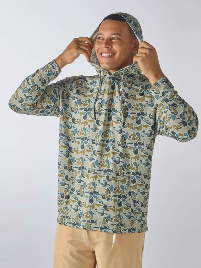 Simply Southern Tree Camo Sport Hoodie Unisex Long Sleeve T-Shirt