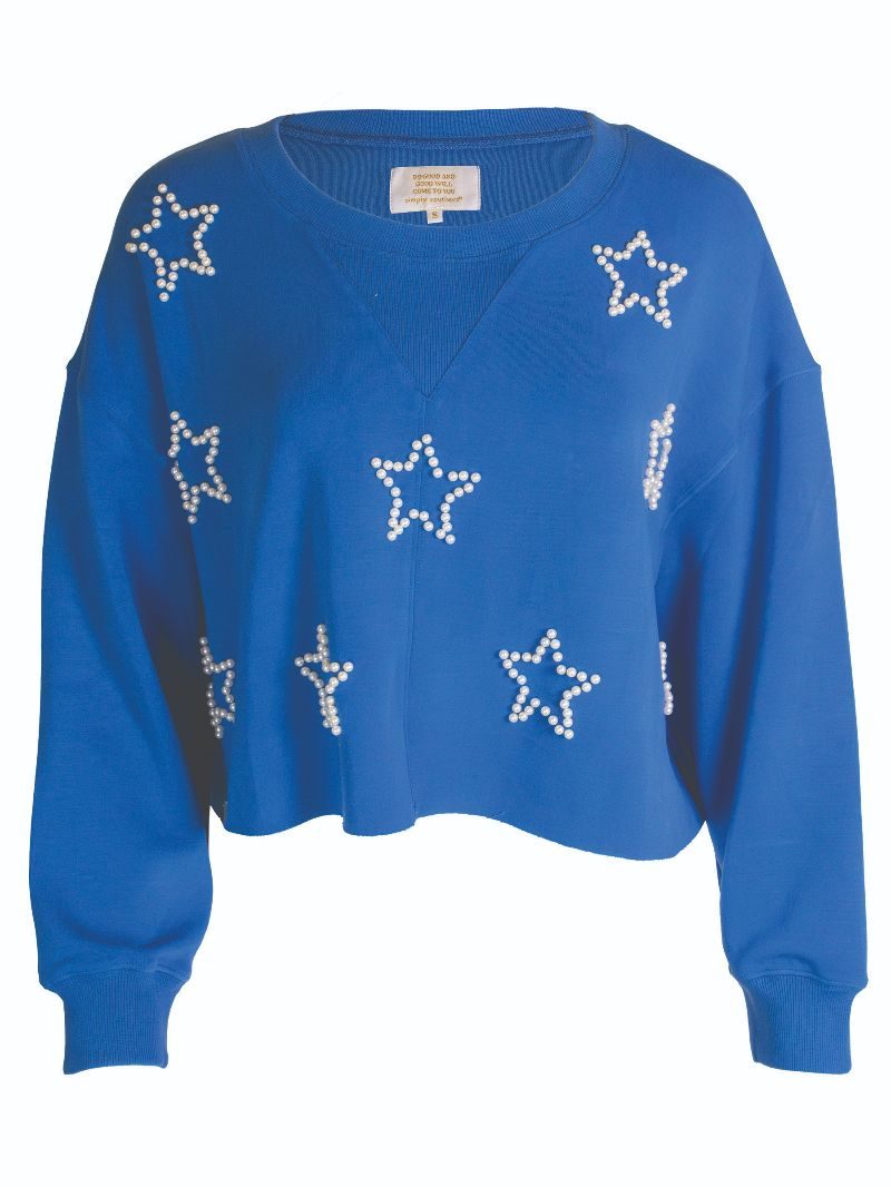 Simply Southern Classic Piper Stars Pullover &amp; Skort