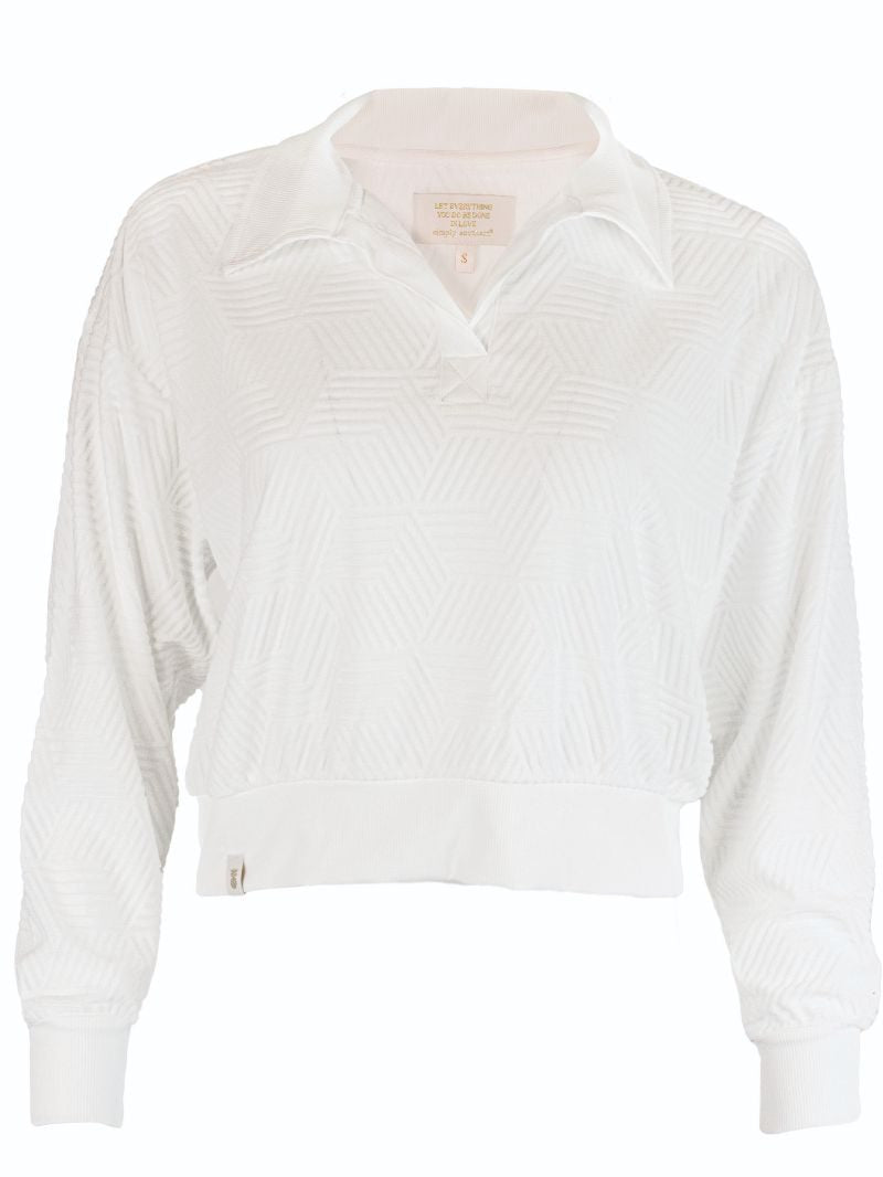 Simply Southern Classic Crop Collar Pullover Top &amp; Shorts