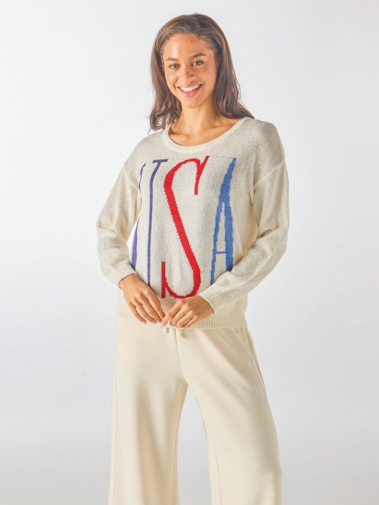 Simply Southern Sunset USA Long Sleeve Sweatshirt