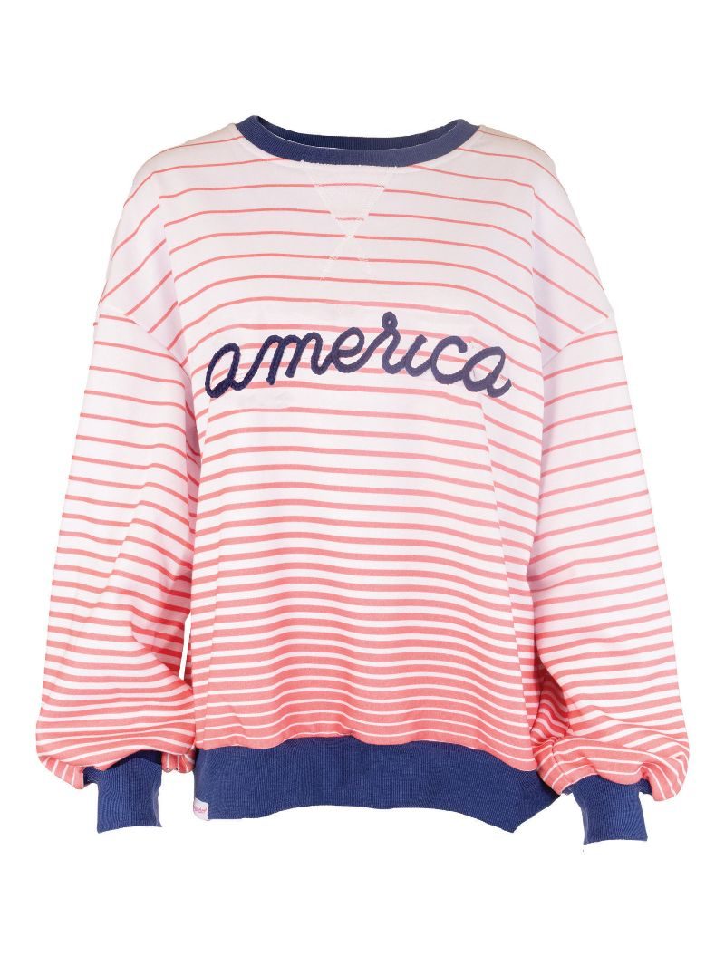 Simply Southern USA French Terry Long Sleeve Sweatshirt