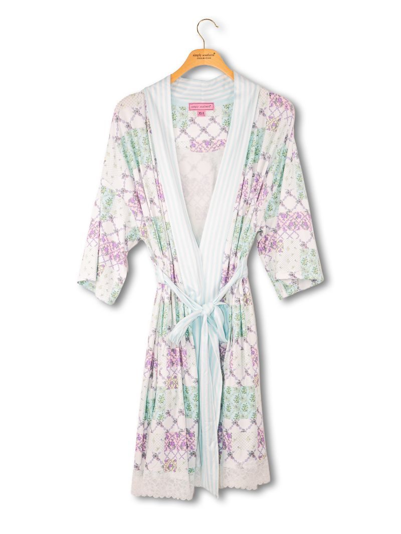 Simply Southern 0126 Soft Pj Lounge Robe