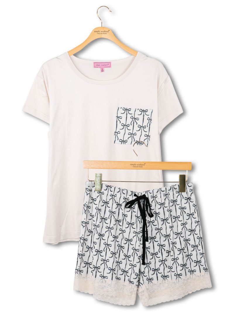 Simply Southern 0126 Soft T-Shirt &amp; Shorts Pj Set