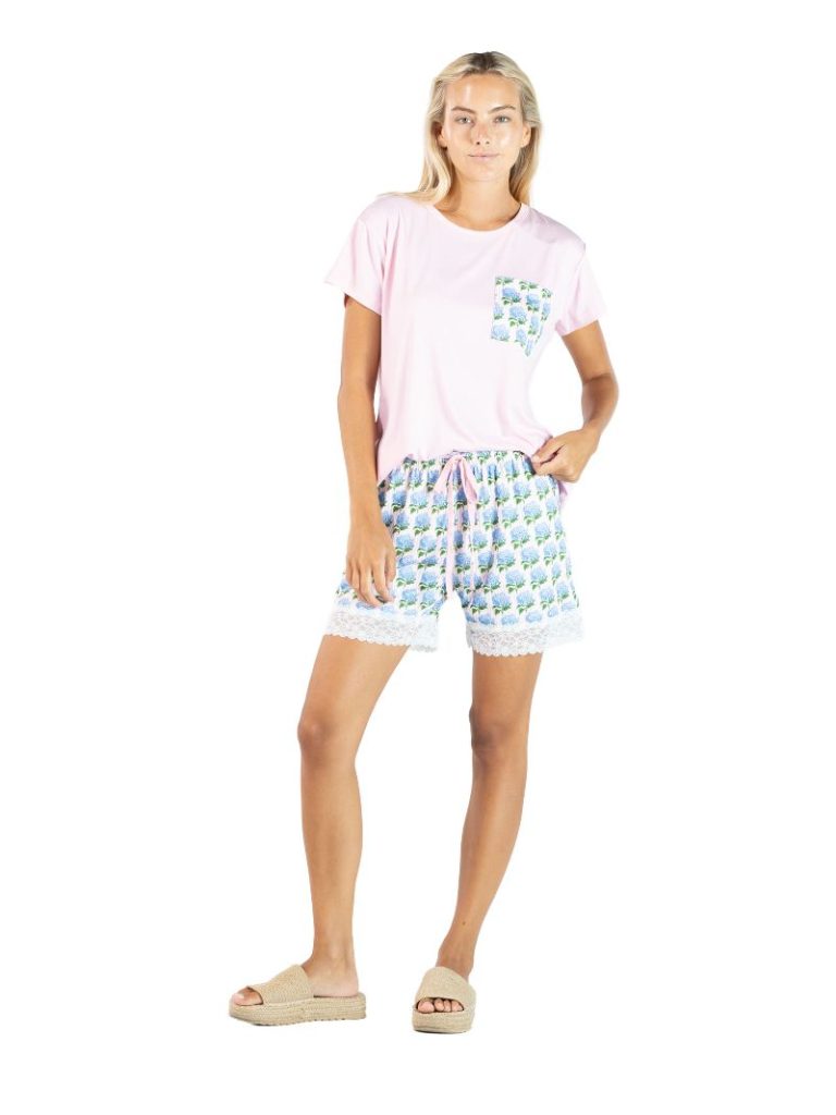Simply Southern 0126 Soft T-Shirt &amp; Shorts Pj Set