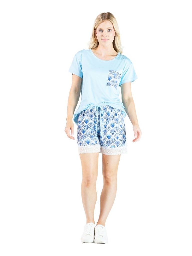 Simply Southern 0126 Soft T-Shirt &amp; Shorts Pj Set